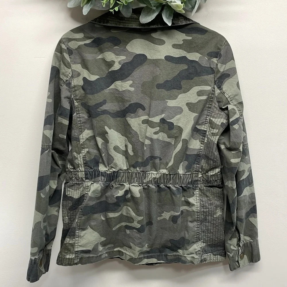 Love Tree Camo Camouflage Utility Jacket S - Picture 2 of 15